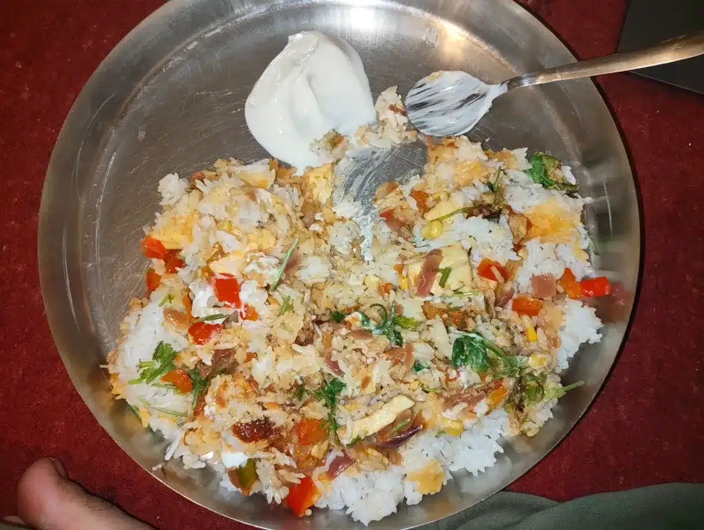 Paneer rice a one pot meal