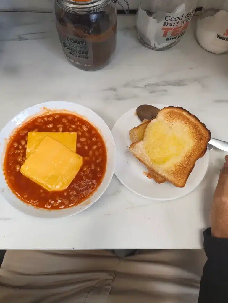 Beans an easy meal for one
